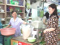 Giá gạo có xu hướng giảm 